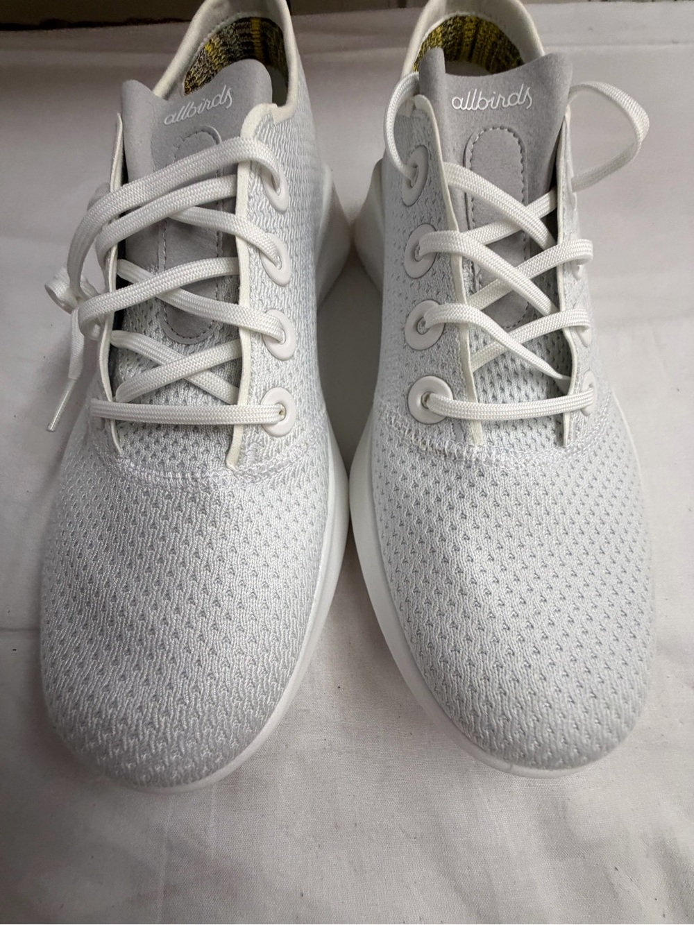 Allbirds White Knit Sneakers